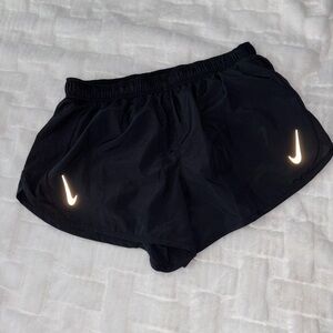Nike Women's Black Athletic Running Shorts Woman Large